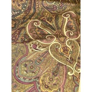 Pair Of Vintage Standard Pillowcases Paisley Lauren Ralph Lauren Rare